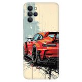 Omix Omix X700 ile Uyumlu Kılıf, Car 911 Car Temalı Desenli, Darbe Emici Silikon