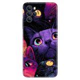 Omix Omix X700 ile Uyumlu Kılıf, Cat Portre Temalı Desenli, Darbe Emici Silikon