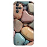 Omix Omix X700 ile Uyumlu Kılıf, Color Stones Temalı Desenli, Darbe Emici Silikon