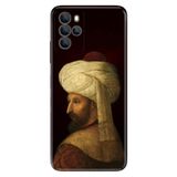 Omix Omix X700 ile Uyumlu Kılıf, Fatih Sultan Mehmet Temalı Desenli, Darbe Emici Silikon