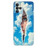Omix Omix X700 ile Uyumlu Kılıf, Girl On Cloud Temalı Desenli, Darbe Emici Silikon