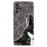 Omix Omix X700 ile Uyumlu Kılıf, Home Cat Temalı Desenli, Darbe Emici Silikon