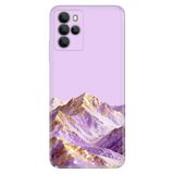 Omix Omix X700 ile Uyumlu Kılıf, Kristal Tepe Temalı Desenli, Darbe Emici Silikon