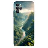 Omix Omix X700 ile Uyumlu Kılıf, Nature 56 Temalı Desenli, Darbe Emici Silikon