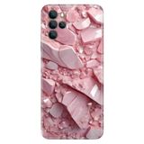 Omix Omix X700 ile Uyumlu Kılıf, Pembe Elmas Temalı Desenli, Darbe Emici Silikon