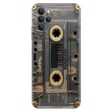 Omix Omix X700 ile Uyumlu Kılıf, Retro Kaset Temalı Desenli, Darbe Emici Silikon
