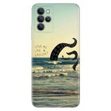 Omix Omix X700 ile Uyumlu Kılıf, Sailor Temalı Desenli, Darbe Emici Silikon