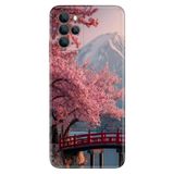 Omix Omix X700 ile Uyumlu Kılıf, Sakura Style Temalı Desenli, Darbe Emici Silikon