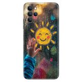 Omix Omix X700 ile Uyumlu Kılıf, Sunshine Temalı Desenli, Darbe Emici Silikon