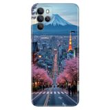 Omix Omix X700 ile Uyumlu Kılıf, Tokyo Temalı Desenli, Darbe Emici Silikon