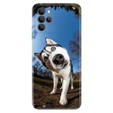 Omix Omix X700 ile Uyumlu Şaşkın Husky Temalı Desenli Darbe Emici Silikon Kılıf