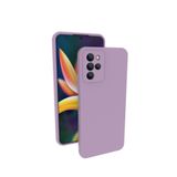 Omix X700 İle Uyumlu Kılıf Kamera Korumalı Silikon Rubber Arka Kapak Lila