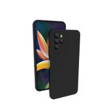 Omix X700 İle Uyumlu Kılıf Kamera Korumalı Silikon Rubber Arka Kapak Siyah