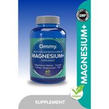 Ommy Magnesium 60 Tablet Magnezyum (Malat Glisinat Taurat Sitrat) Vitamin B6 D3 K2 Ve Selenyum