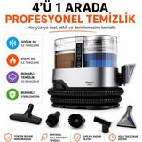 Omnex Arınmax Buharlı Koltuk ve Halı Yıkama Makinesi 17000KP Çift Tanklı Profesyonel Buhar Temizleyici