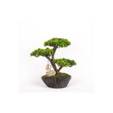 Omnia Concept Calipso Bonsai-7 Masaüstü Kullanıma Uygun Mini Yapay Bonsai Ağacı - 30x40 Cm