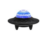 Omniax Galaxy Projektör Hoparlör, UFO Tasarım Bluetooth Hoparlörlü Gece Lambası, Uzaktan Kumandalı Yıldız ve Nebula Efektli Dekoratif Aydınlatma