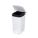 Omnipazar Elf-i342 Slim Pedallı Plastik Çöp Kovası İç Kovalı 25 Lt Çok Renkli