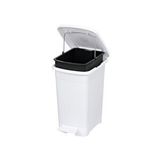 Omnipazar Elf-i343 Slim Pedallı Plastik Çöp Kovası İç Kovalı 15 Lt Çok Renkli