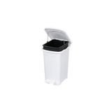 Omnipazar Elf-İ343 Slim Pedallı Plastik Çöp Kovası İç Kovalı 15 Lt