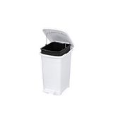 Omnipazar Elf-i344 Slim Pedallı Plastik Çöp Kovası İç Kovalı 8 Lt Çok Renkli