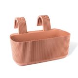 Omnipazar Krs-249 Dekoratif Plastik Pera Askılı Balkon Saksı 3.2 Litre