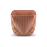 Omnipazar KRS-383 Dekoratif Plastik Mercan Kare Saksı 1.8 Litre No 3 - Pembe