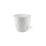 Omnipazar KRS-450 Yakamoz Tabaklı Plastik Saksı Takımı 0.3 Litre No 0 - Beyaz