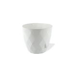 Omnipazar KRS-457 Yakamoz Tabaklı Plastik Saksı Takımı 26 Litre No 7 - Beyaz