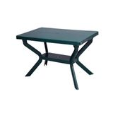 Omnipazar Mt-Gf240 Prima Roccia Plastik Dikdörtgen Bahçe Balkon Masa 70X110 Cm