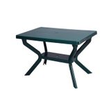 Omnipazar Mt-Gf240 Prima Roccia Plastik Kare Bahçe Balkon Masa 70X110 Cm