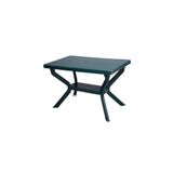 Omnipazar MT-GF240 Prma Roccia Plastik Dikdörtgen Bahçe Balkon Masa 70x110 cm