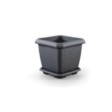 Omnipazar So-Hk04 Hisar Kare Tabaklı Saksı 44 Lt No 4