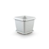 Omnipazar So-Hk05 Hisar Kare Tabaklı Saksı 74,3 Lt No 5