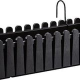 Omnipazar So-İb02 Antrasit Askılı Balkon Saksı Takım 9 Lt No 2