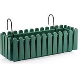 Omnipazar SO-İB02 Yeşil Askılı Balkon Saksı Takım 9 lt No 2 37620
