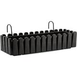 Omnipazar So-İb03 Antrasit Askılı Balkon Saksı Takım 14 Lt No 3