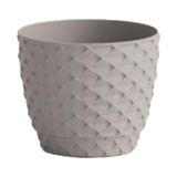 Omnipazar So-Kap4 Kapadokya Dekoratif Plastik Saksı 5 Litre No 4 - Beyaz