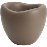 Omnipazar So-Lle Lale Saksı Dekoratif Modern Plastik Iç Kovalı 52 Litre - Mocha