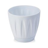 Omnipazar SO-P001 Papatya Saksı Takım 0,7 Litre No 1 - Beyaz