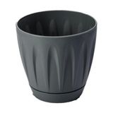 Omnipazar SO-P002 Papatya Saksı Takım 1,5 Litre No 2 - Antrasit