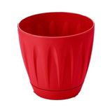 Omnipazar SO-P002 Papatya Saksı Takım 1,5 Litre No 2 - Kırmızı