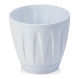 Omnipazar SO-P003 Papatya Saksı Takım 3 Litre No 3 - Beyaz