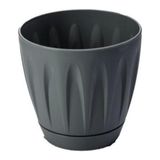 Omnipazar SO-P004 Papatya Saksı Takım 6 Litre No 4 - Antrasit
