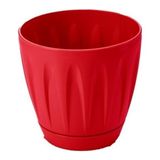 Omnipazar SO-P004 Papatya Saksı Takım 6 Litre No 4 - Kırmızı