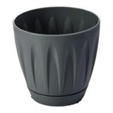 Omnipazar SO-P006 Papatya Saksı Takım 22 Litre No 6 - Antrasit