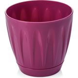Omnipazar SO-P006 Papatya Saksı Takım 22 Litre No 6 - Vişne