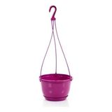 Omnipazar SO-SM02 Safir Makrome Askılı Balkon Saksı Takımı 3.4 Litre No 2 - Vişne