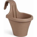 Omnipazar So-Tom3 Tombik Askılı Balkon Saksı 3 Litre No: 3 - Mocha