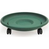 Omnipazar SO-TT02 Tekerlekli Saksı Tabağı No 2 - Yeşil